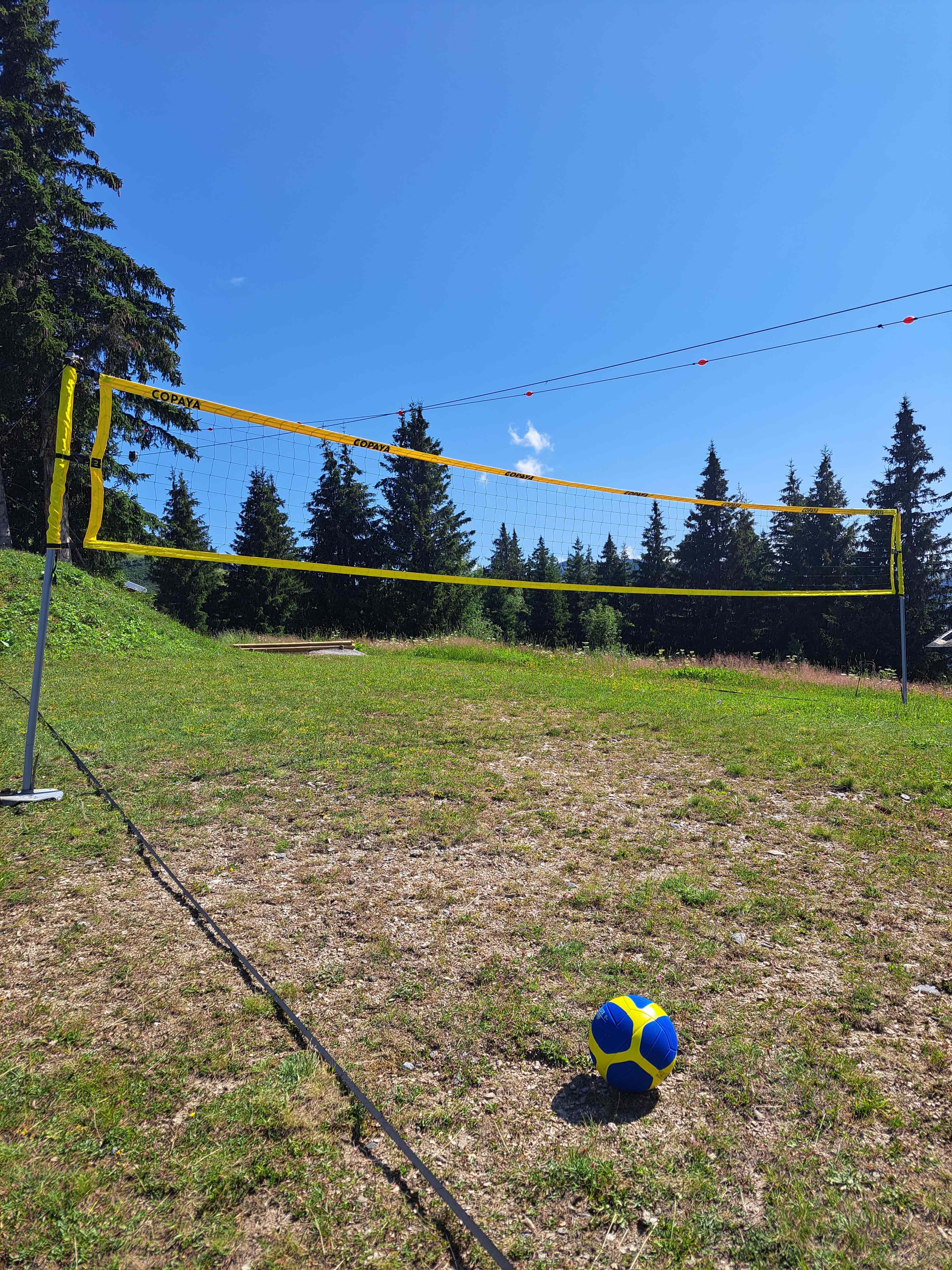 Terrain de volley